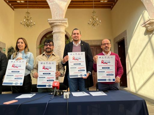 Anuncian Feria de la Salud “Regalando la verdadera prueba de amor”