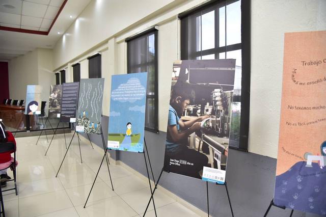 Inauguran exposición fotográfica para prevenir el trabajo infantil
