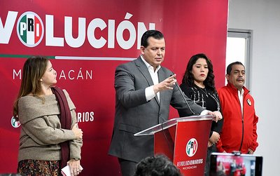 De manera temporal Memo Valencia deja la dirigencia del PRI-Michoacán