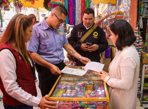 Inician operativos para supervisar establecimientos con venta de pirotecnia