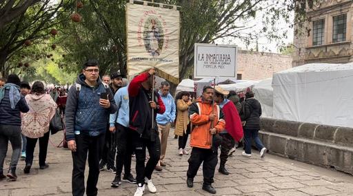 Disminuye en un 60 por ciento afluencia de visitantes al Santuario Guadalupano ante bajas temperaturas