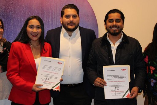 Karina Cárdenas González, presidenta de la Red de Jóvenes X México en Michoacán