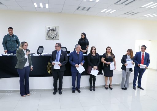 Rectora entrega nuevos nombramientos en la UMSNH
