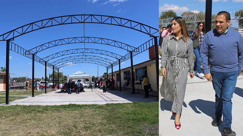 Impulsa Bladimir González obras en el Centro de Atención Múltiple (CAM)