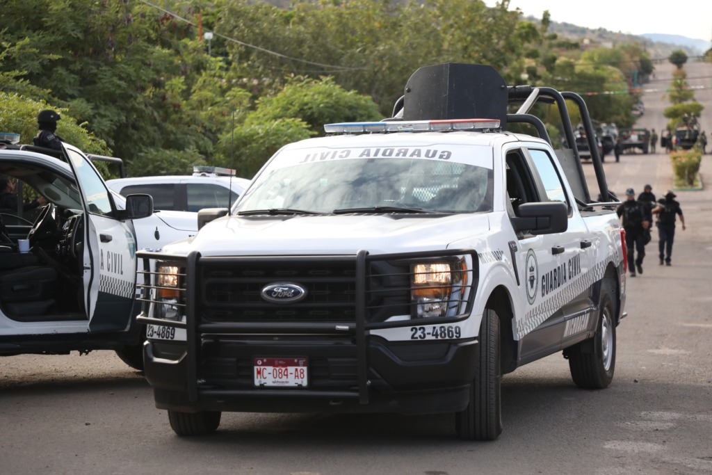 Guardia Civil restablece orden y seguridad en Churumuco: SSP