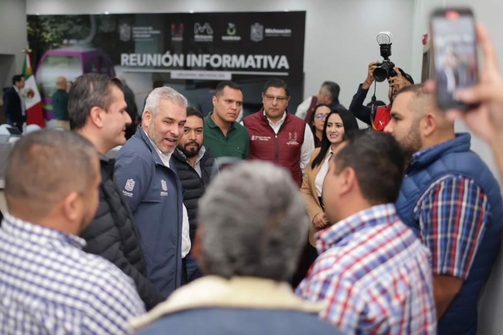 Confirma Bedolla obras de alto impacto para el desarrollo de Uruapan