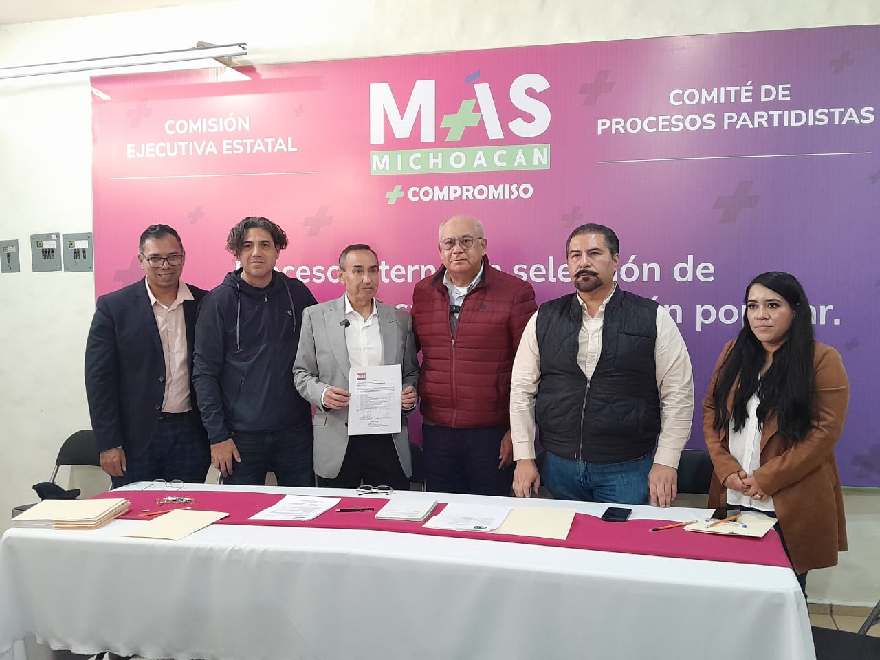 Recibe Más Michoacán primeros registros de aspirantes a candidaturas de ayuntamientos