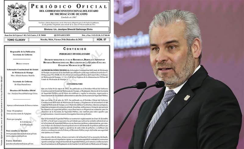 Tránsito estatal y Policía de Caminos, sin facultades para infraccionar: Bedolla