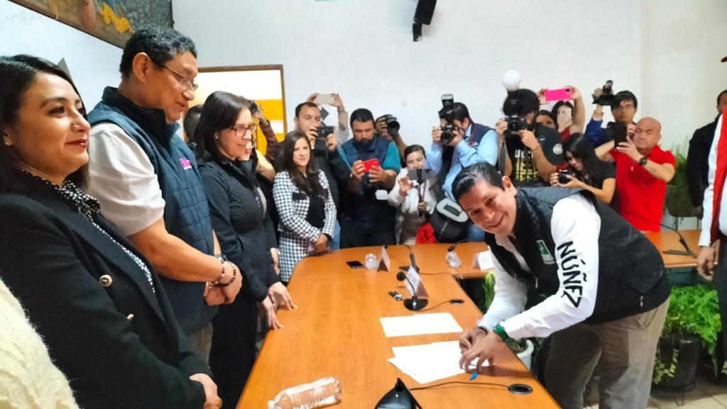 Celebra Partido Verde Michoacán acuerdo de coalición con Morena y PT