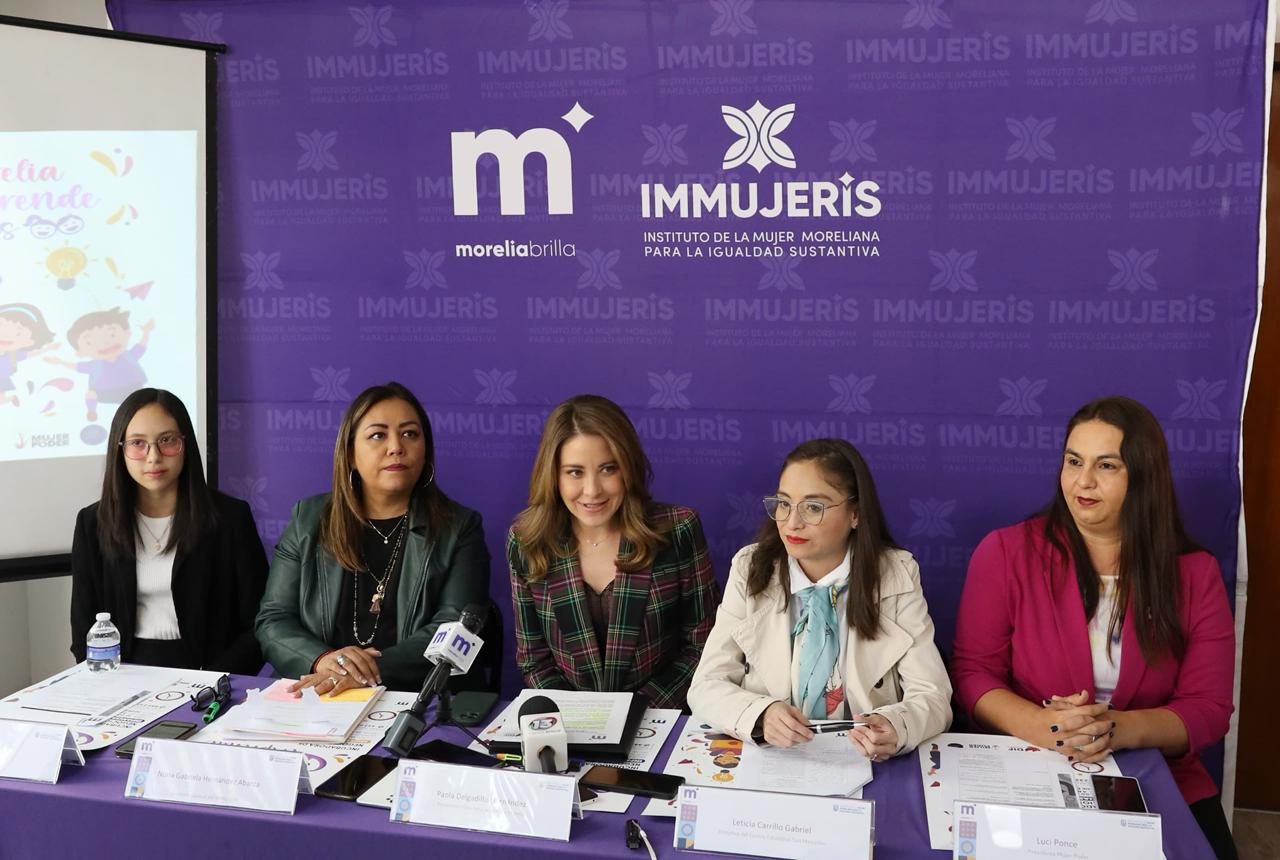 DIF Morelia e IMMUJERIS anuncian convocatoria “Emprende Kids”