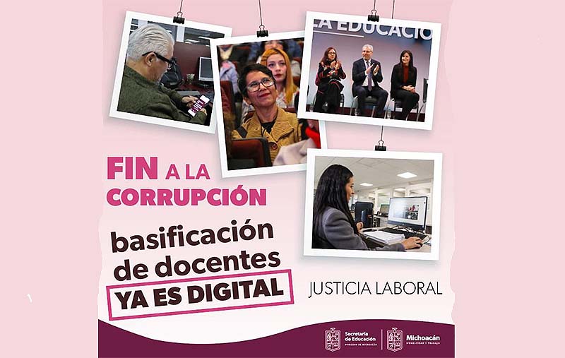 Este lunes, basificación de trabajadores de la educación ya será digital: SEE
