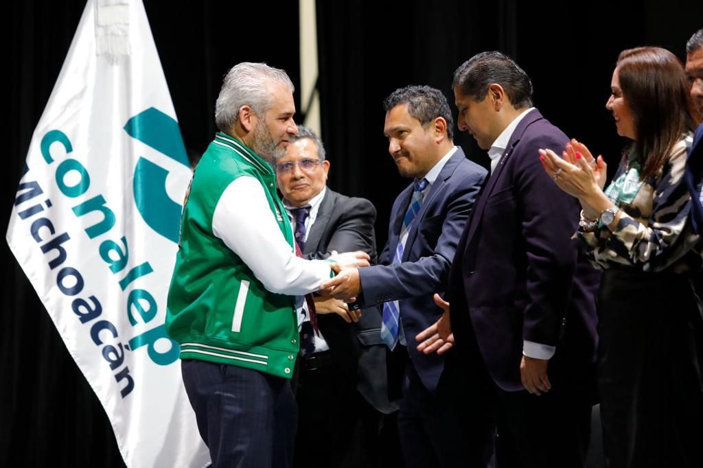 Conalep, pilar de la educación técnica en Michoacán: Bedolla