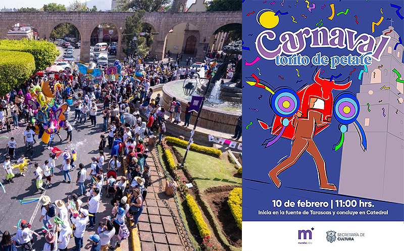 Todo listo para el Carnaval del Torito de Petate