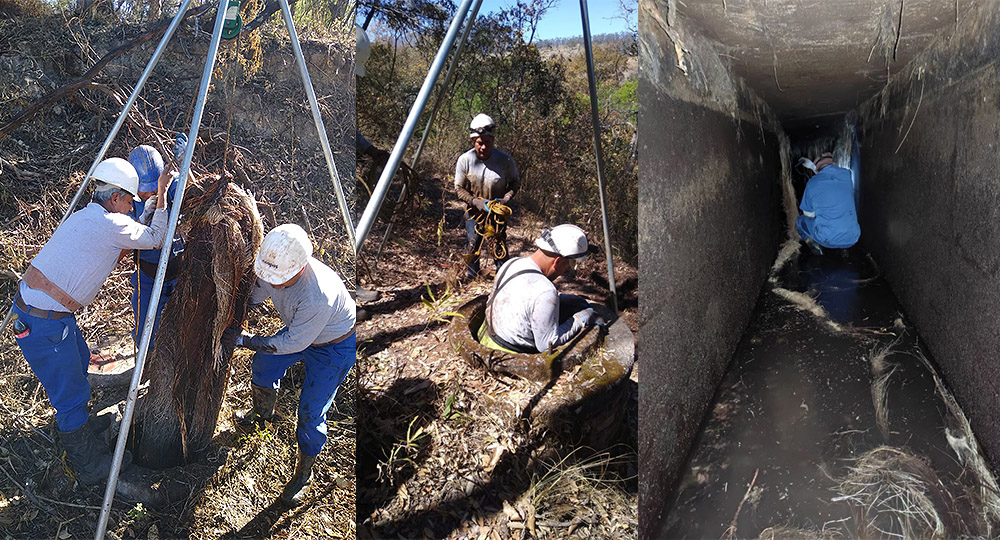Anuncia OOAPAS mantenimiento al canal de la presa de Cointzio