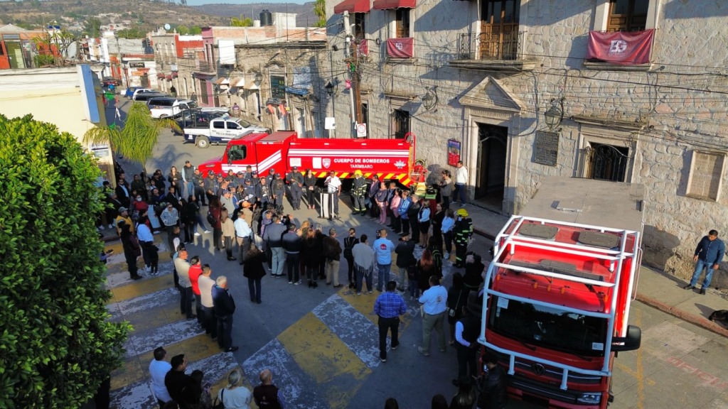 Recibe Buen Gobierno de Tarímbaro vehículos y equipamiento del Fortapaz