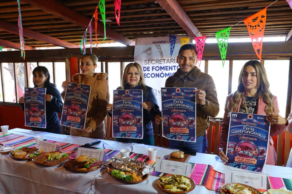 Anuncia Ayuntamiento 2a Feria Gastronómica de Umécuaro, delicias de la tenencia moreliana
