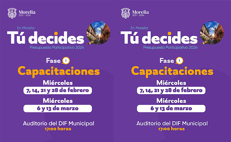 IMPLAN te capacita para la elaboración del proyecto para el Presupuesto Participativo 2024