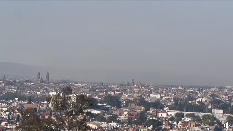 Cubre humo de incendios a Morelia; hubo 5 y otros más en Tarímbaro y Cuitzeo