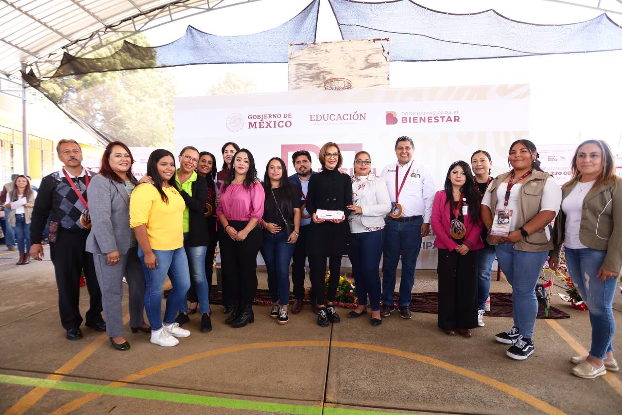 Recibe Uruapan inversión histórica de 100 mdp para educación