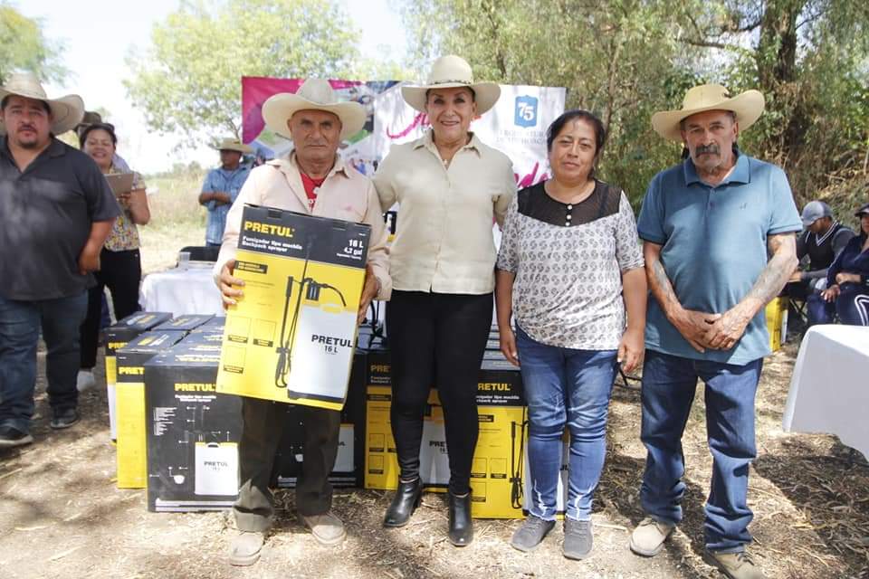 Reconocen productores determinación de Julieta Gallardo a favor del campo