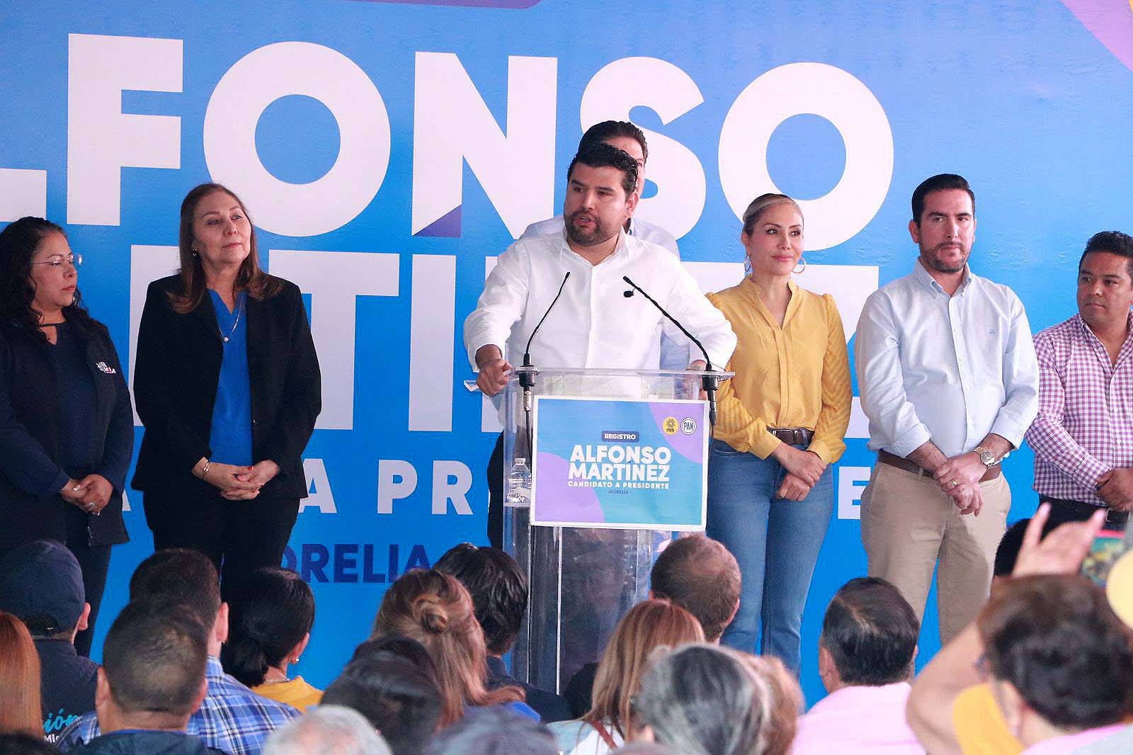 Respalda PRD Michoacán, registro de Alfonso Martínez en Morelia