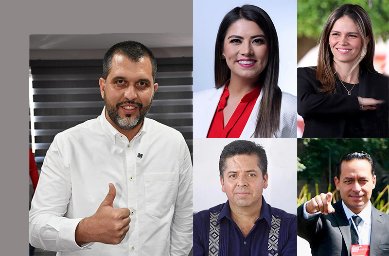 Dany de los Santos, Yanitzi Palomo; Jonathan Sanata y Antonio García, serian candidatos de la alianza PIR-PRD en Morelia