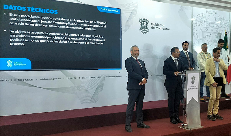 Riesgoso para la sociedad eliminar la prisión preventiva