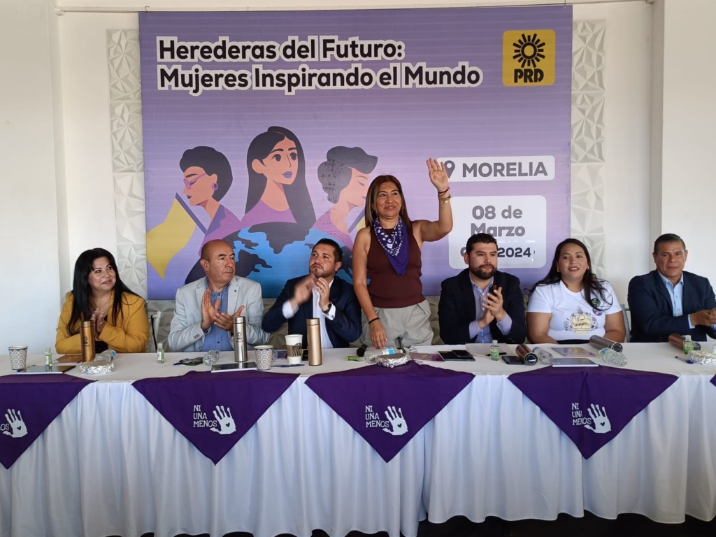 Realiza PRD Michoacán, taller “Herederas del Futuro: Mujeres inspirando el mundo”