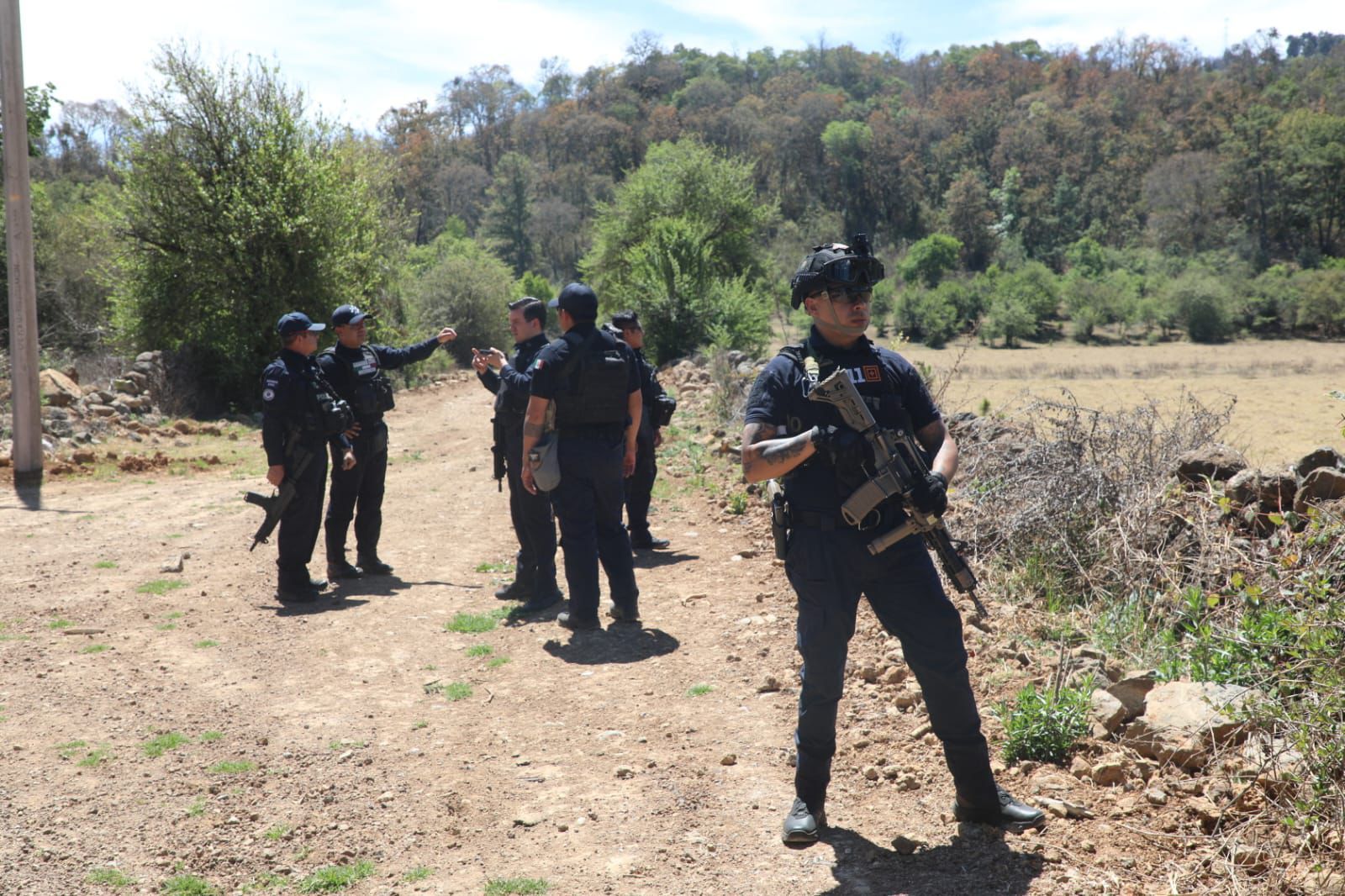 Agentes estatales, federales y municipales buscan a responsables de la agresión a 3 elementos de la Guardia Civil