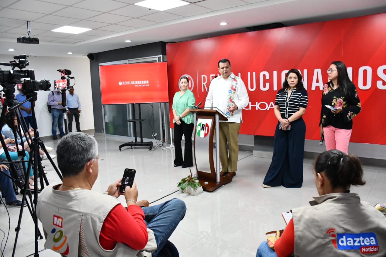 Llama PRI Michoacán a militantes a registrarse para cargos de elección popular