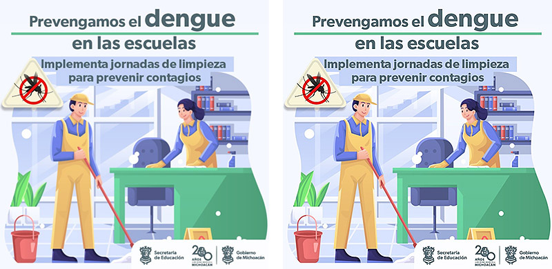 Adopta estas medidas para prevenir el dengue en entornos escolares