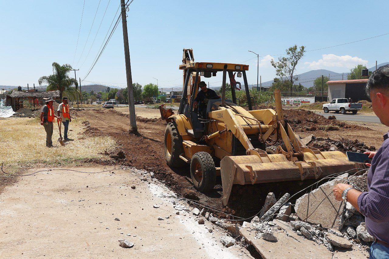 Emite Ayuntamiento de Morelia alerta vial por construcción de parque lineal en Av. Cointzio