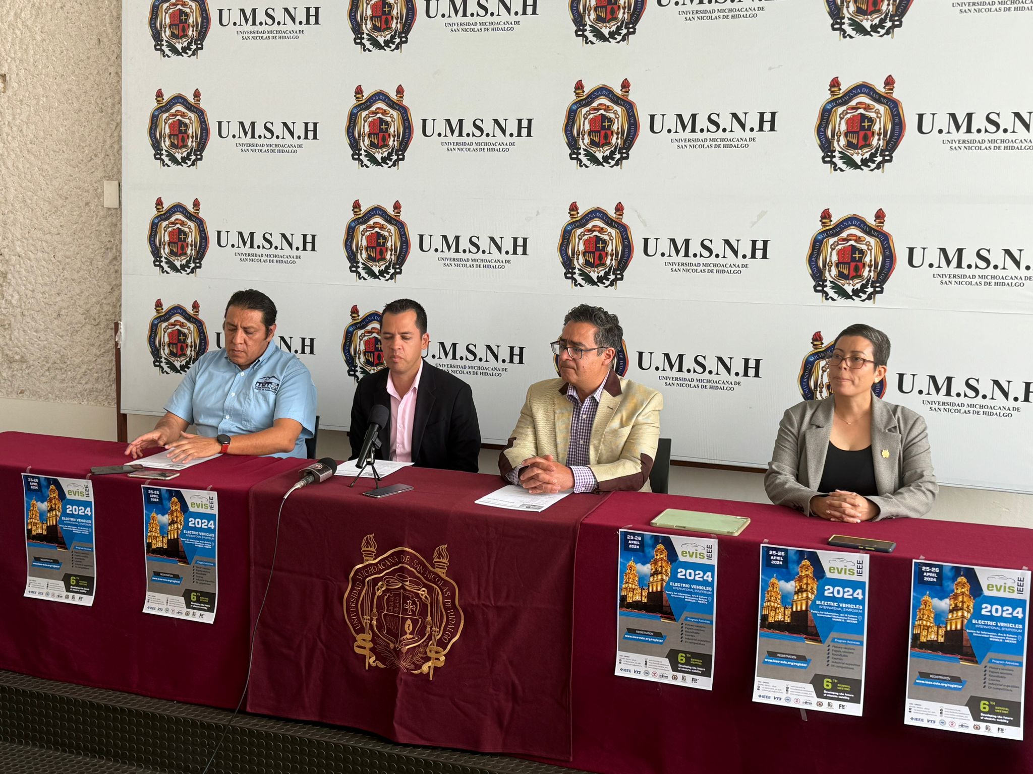 Convoca UMSNH a su Simposio Internacional Electric Vehicles 2024