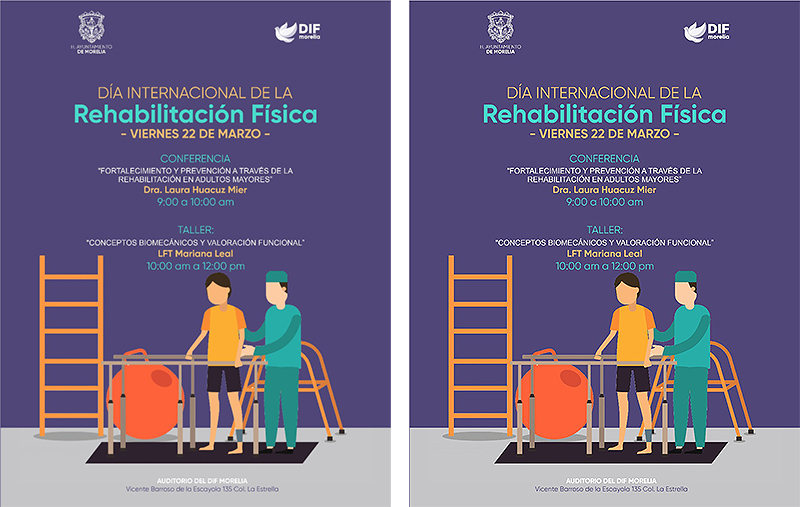 DIF Morelia brinda servicios por el Día Internacional de la Rehabilitación