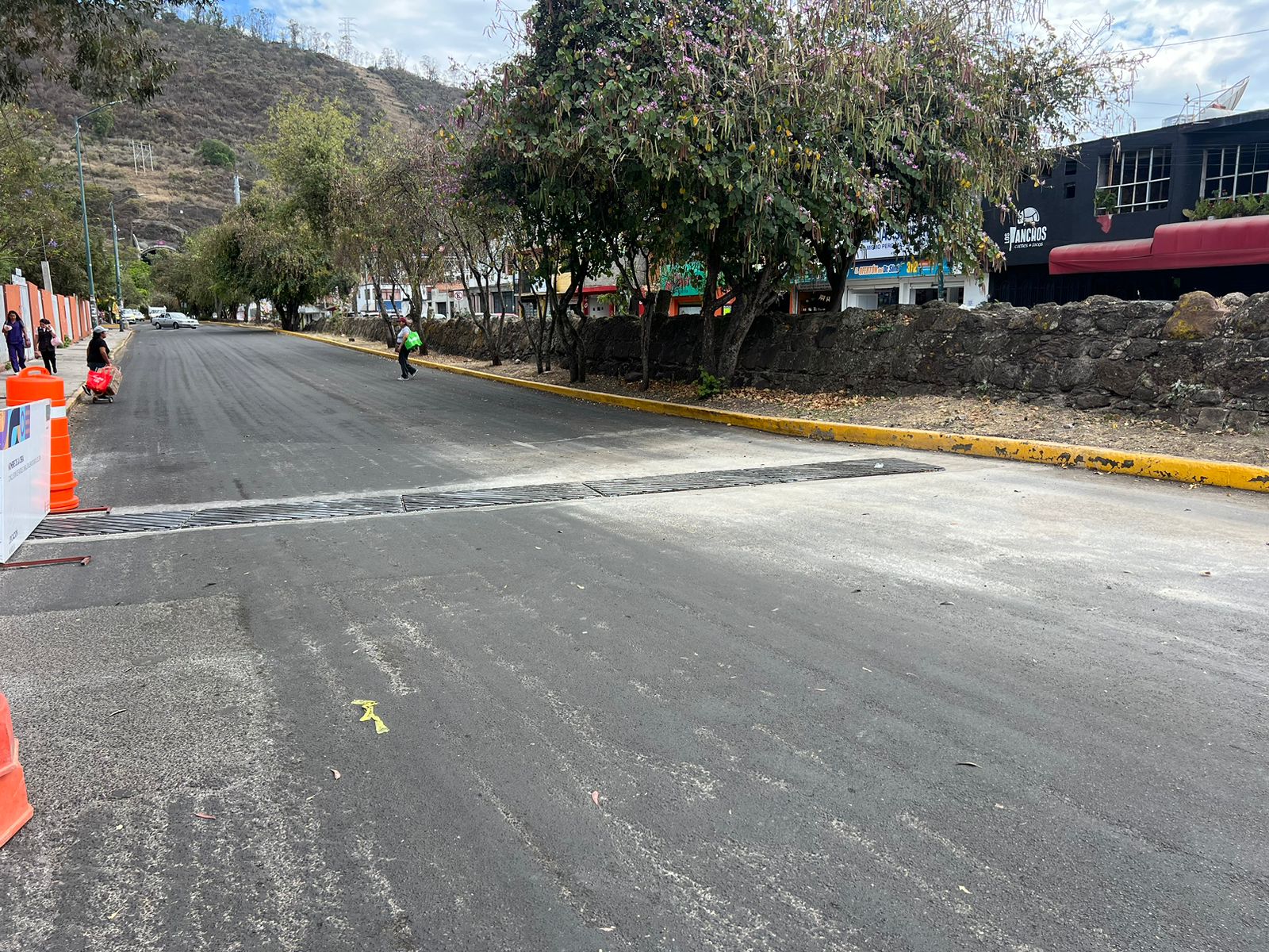 Lista la reparación en avenida Rotarismo