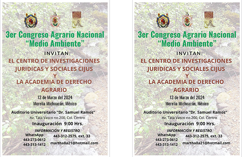 Medio ambiente, tema principal del Congreso Agrario Nacional 