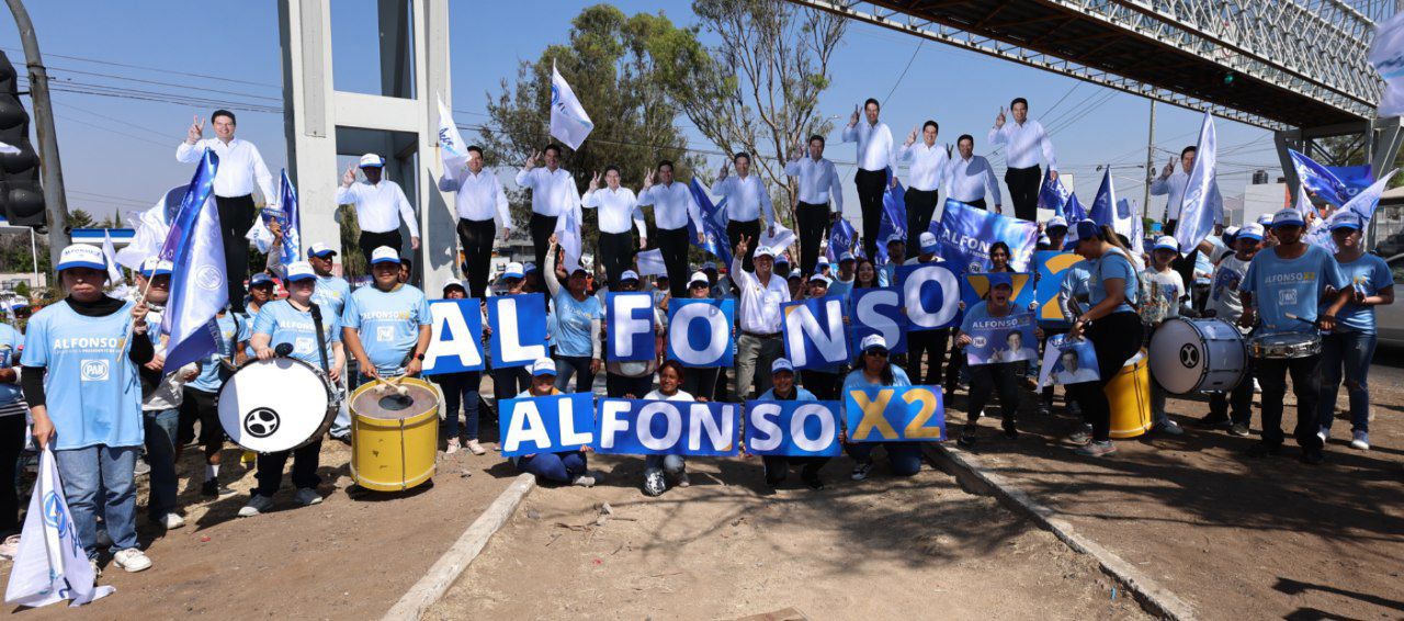Alfonso Martínez va con todo en tercer día de campaña