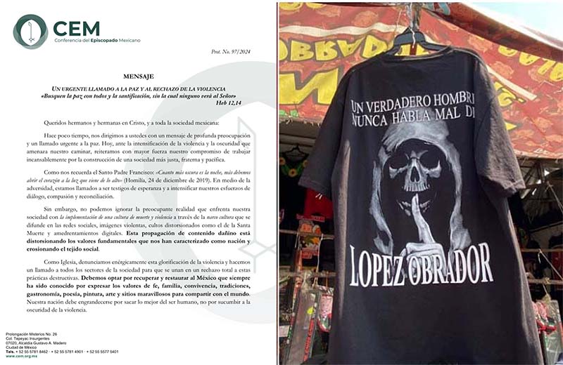 Llama Episcopado de México de manera urgente a La Paz y rechazó a la violencia