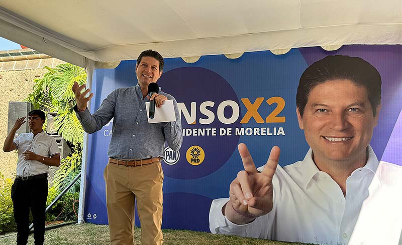 Garantizará Poncho agua para Morelia por los siguientes 20 años