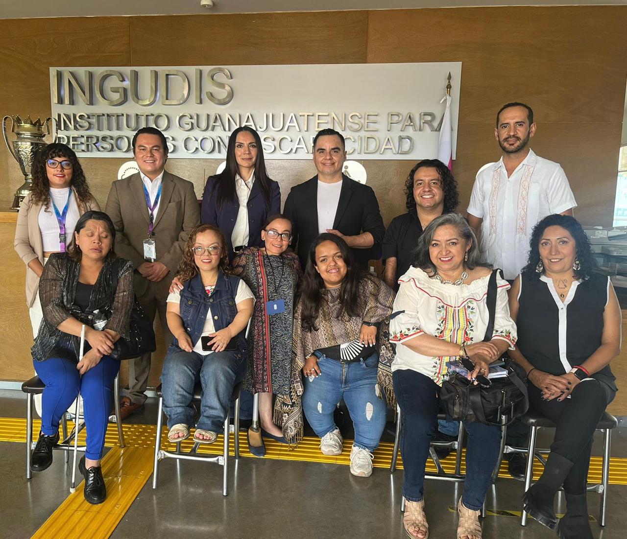Intercambias experiencias CEDH e Instituto Guanajuatense para Personas con Discapacidad