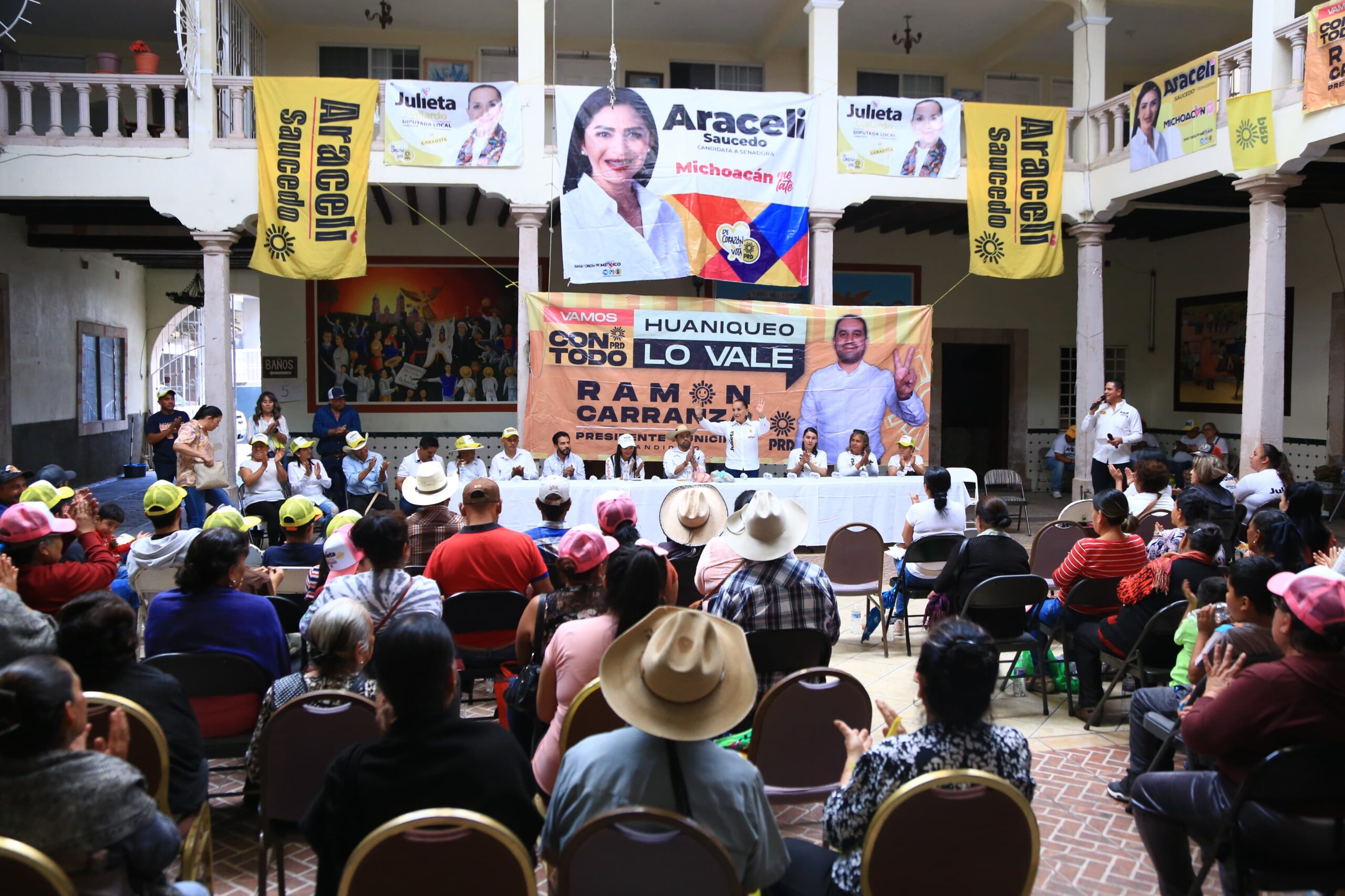 Unidos recorreremos el camino del respeto a la dignidad humana y a los derechos de todos: Julieta Gallardo