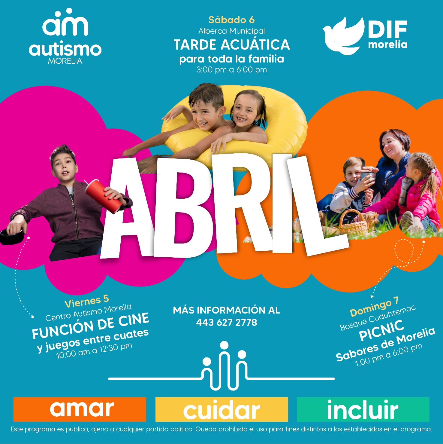DIF Morelia invita a las actividades “Creando Comunidad – Morelia incluyente”
