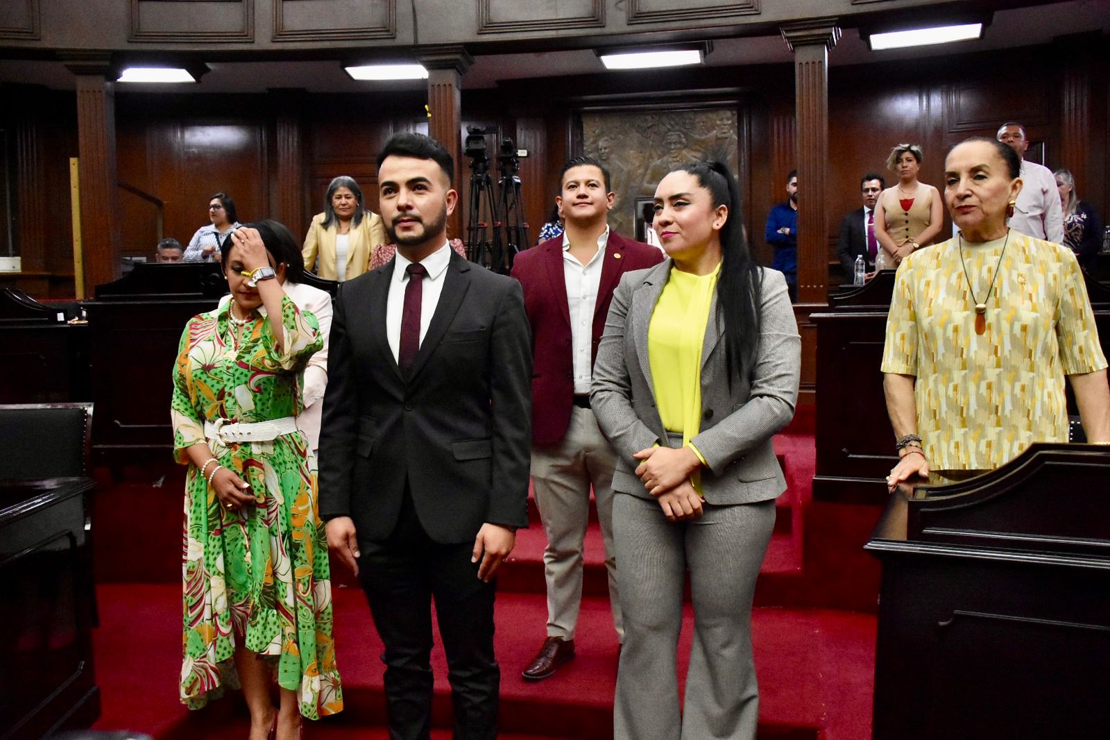 Rinde protesta ante 75 Legislatura, Christian Pineda Chávez, como diputado local