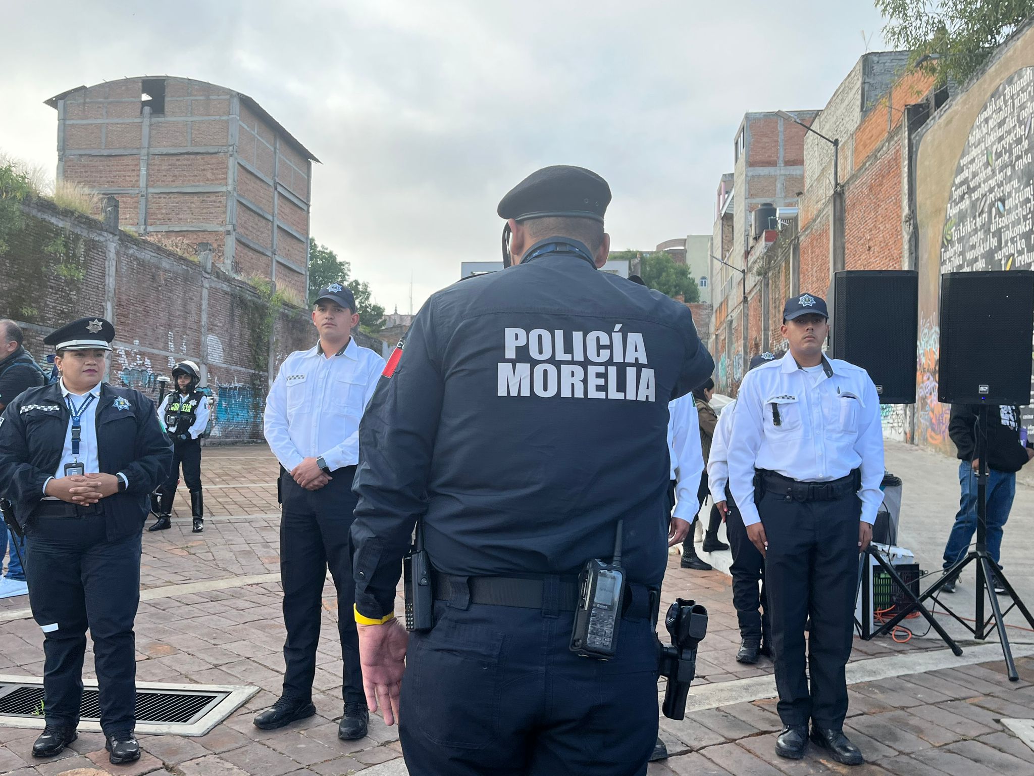 Policía Morelia se capacita para garantizar elecciones seguras?, transparentes y democráticas