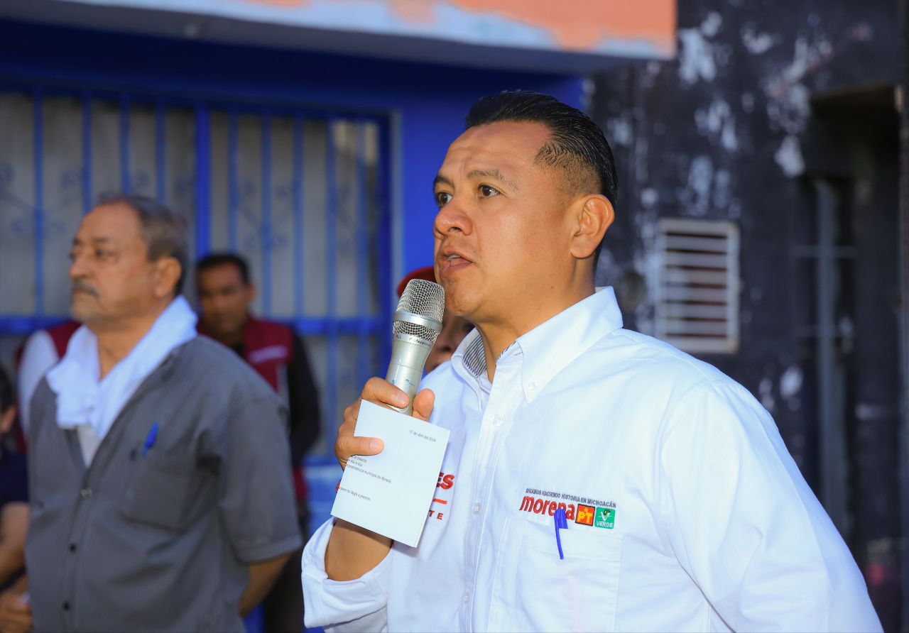 Con participación ciudadana impulsaremos más obras por cooperación en Morelia: Torres Piña