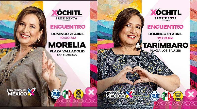 Llega Xóchitl Ruiz a Michoacán, realizará proselitismo en Morelia, Tacámbaro y Sahuayo
