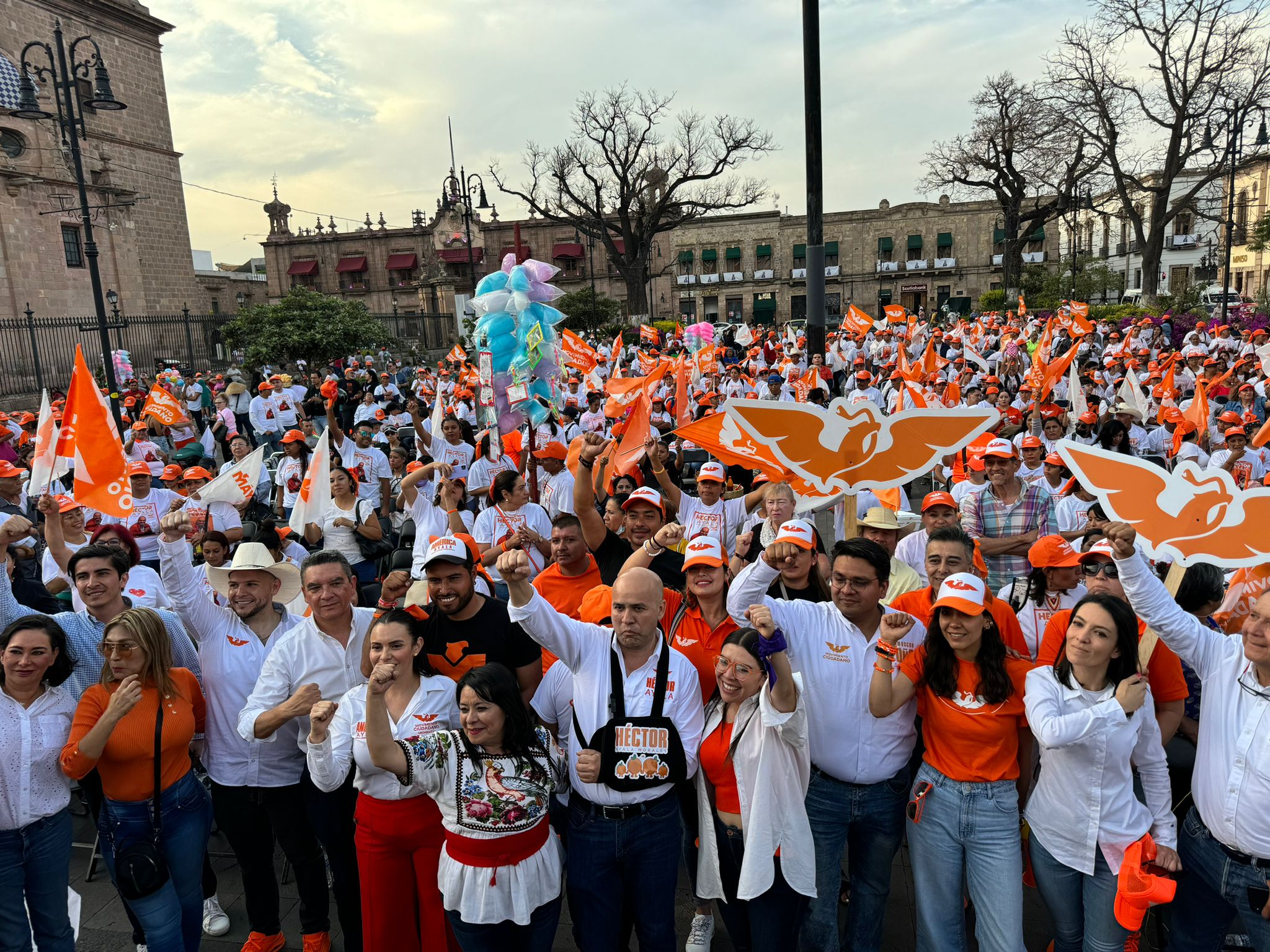 Con todo arranca Héctor Morales campaña en busca de ser el próximo presidente municipal