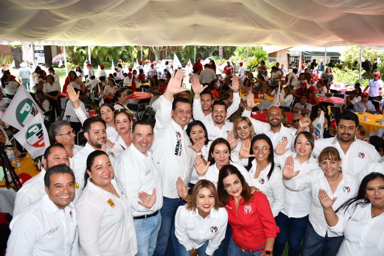 En el PRI están los mejores candidatos: Memo Valencia