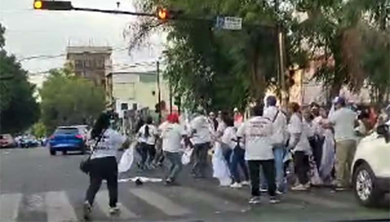 Cero y van dos días de enfrentamientos entre militantes de partidos