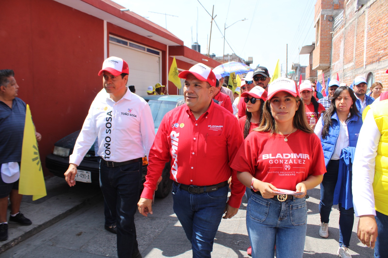 Recorrer el municipio para que ¡Hagamos Futuro!: Bladimir González